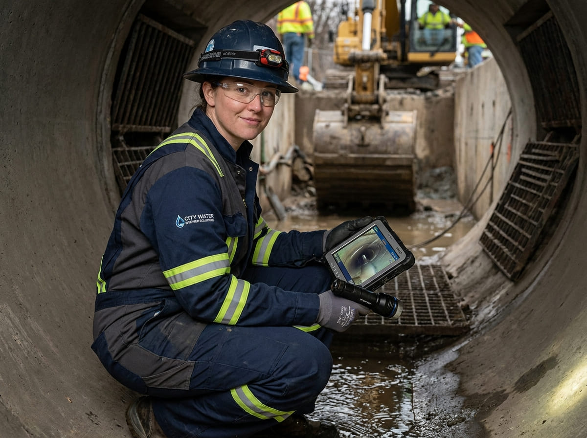 Sewer Line Inspection & Replacement in Valley View